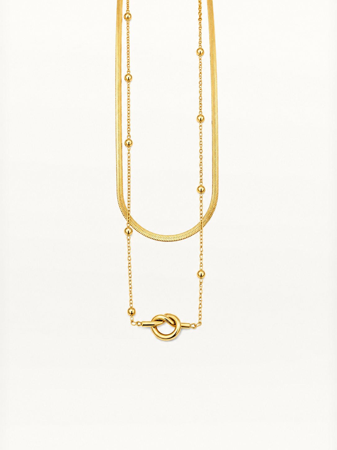 Golden Orbit Layered Necklace ✨