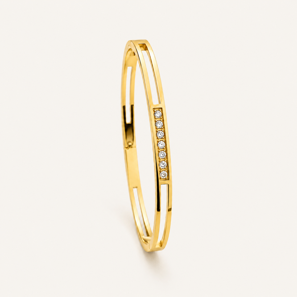 Minimal Refined Sparkline Bangle ✨