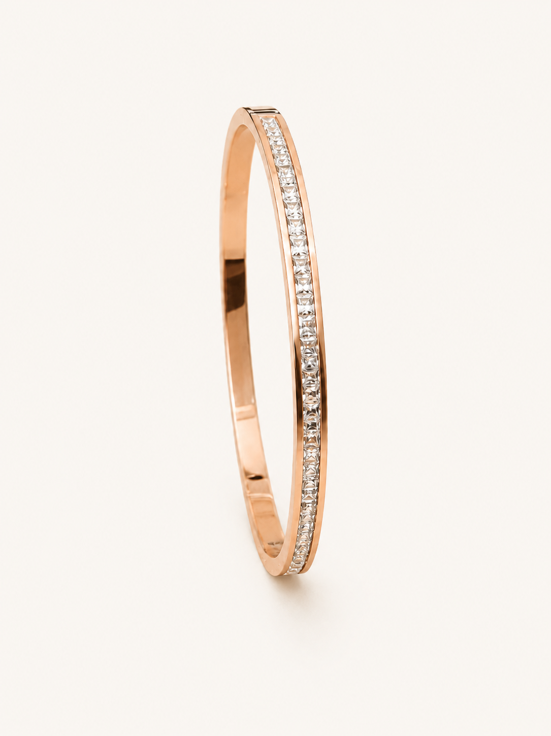 Rose Gold Sparkline Bangle 🌹