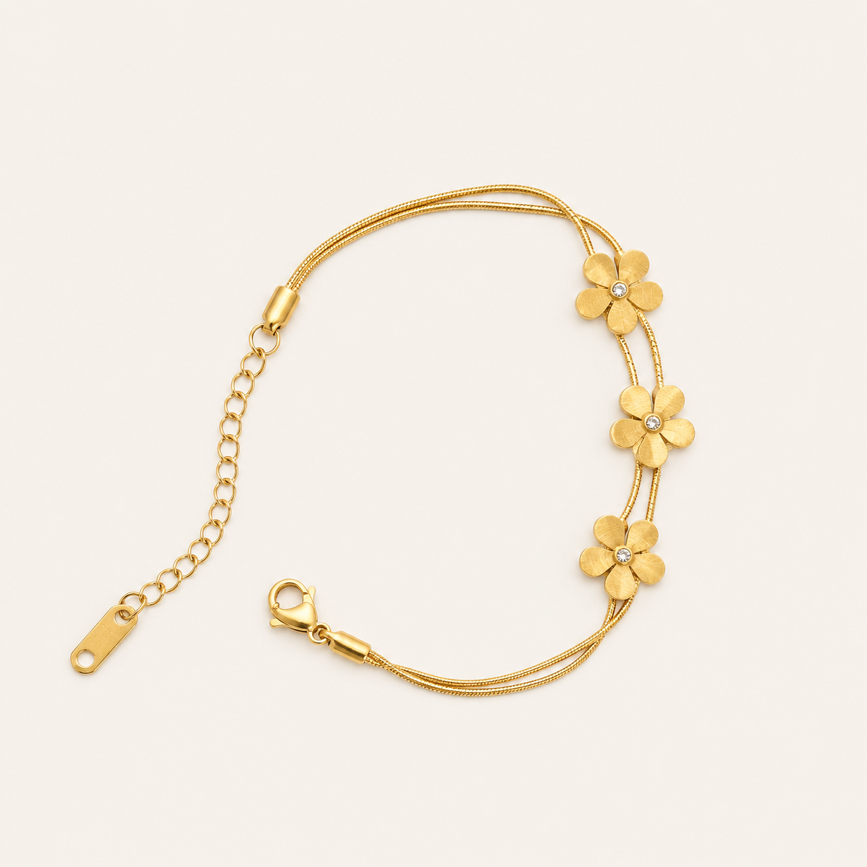 Daisy Charm Station Bracelet🌼