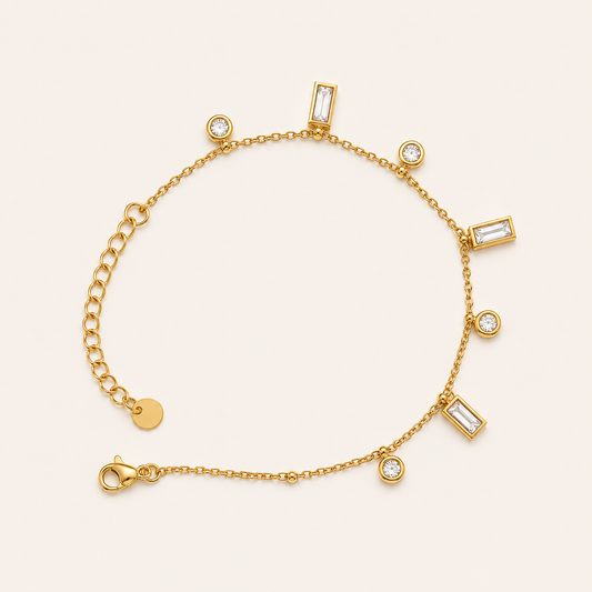 Crystal Parade Charm Bracelet✨