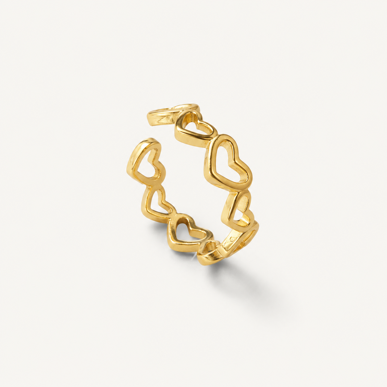 Linked Love Heart Ring💖