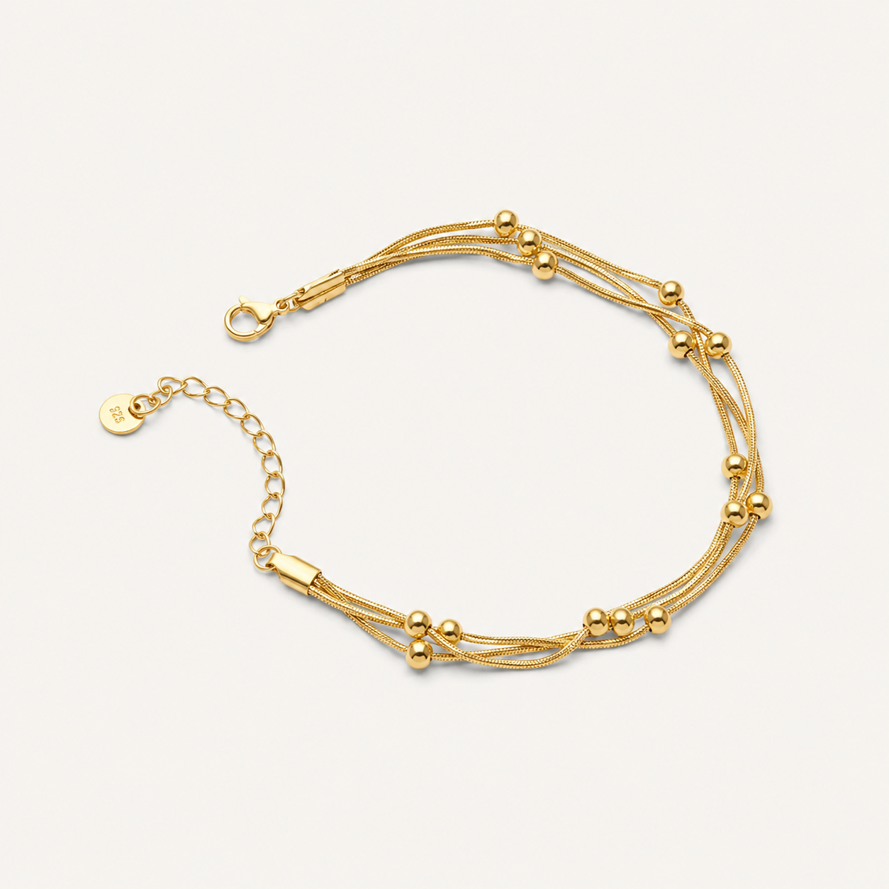 Beaded Beauty Layered Chain Anklet✨