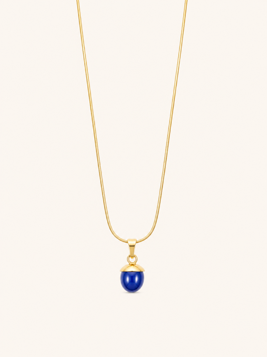 Classic Blue Berry Pendant Necklace 💙