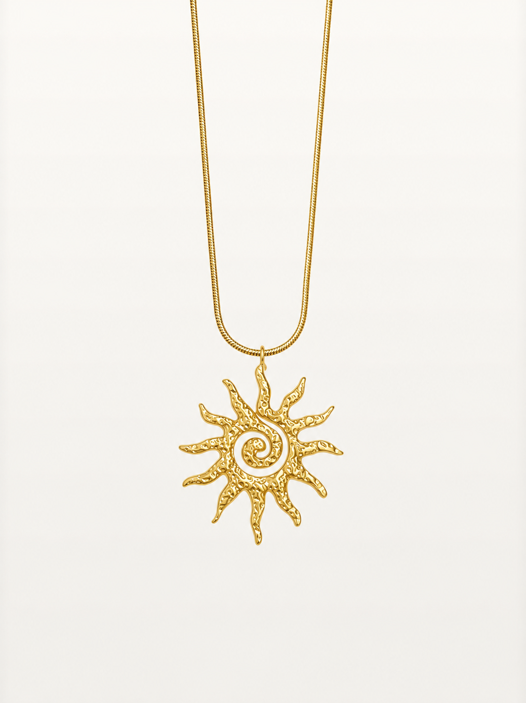 Glowing Sun Necklace ☀️