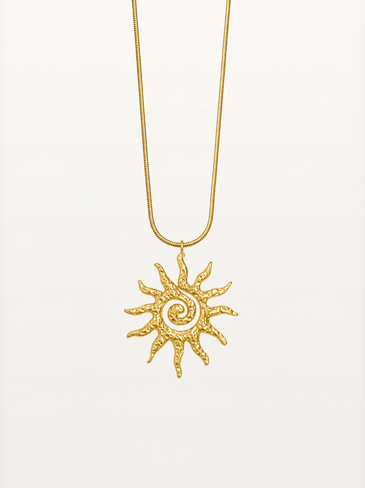Glowing Sun Necklace ☀️