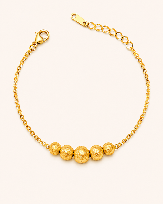 Golden Beaded Luxe Bracelet ✨