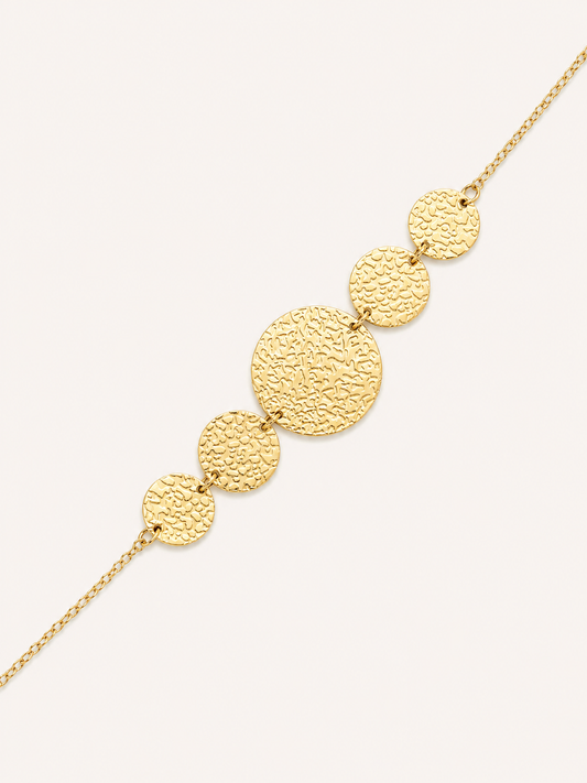 Linked Disc Chain Bracelet ✨