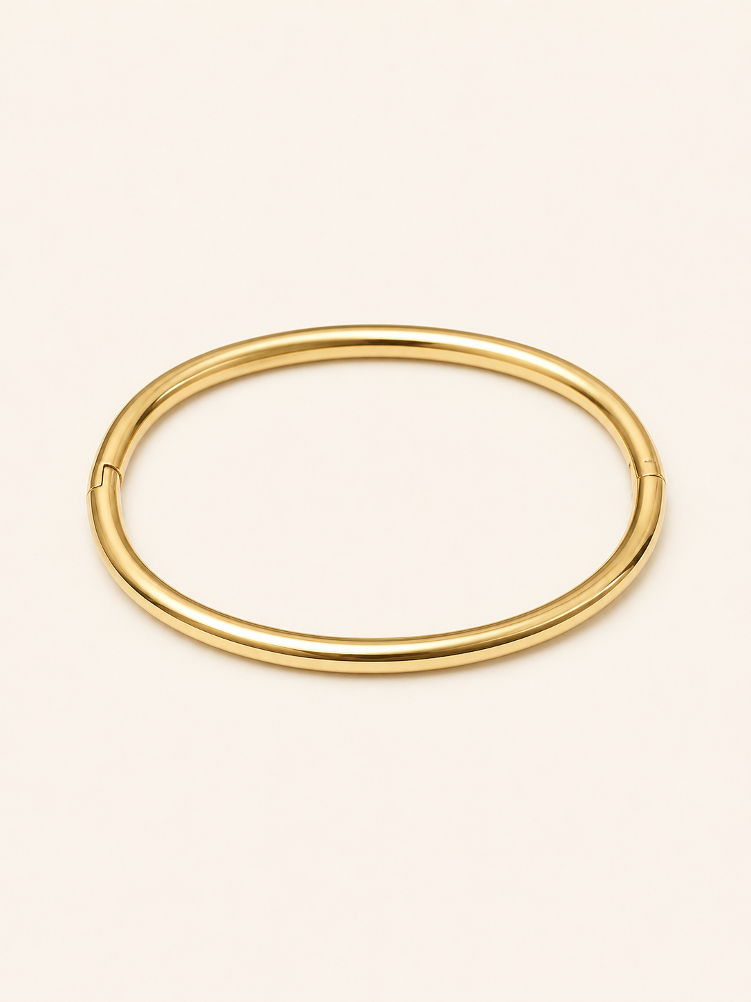 Classic Plain Gold Bangle 🟡