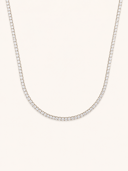 Sparkling Diamond Tennis Necklace 💎