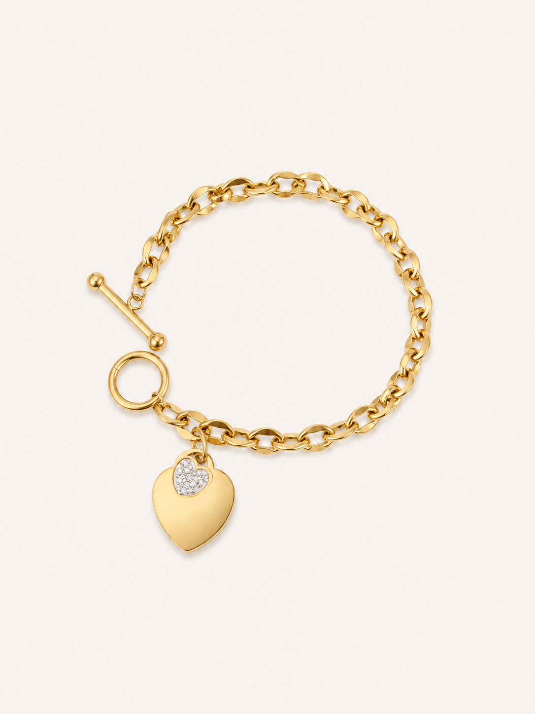 Vintage Heart Bracelet 🤍